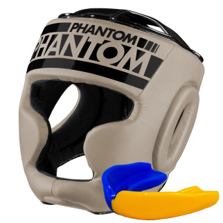 Боксерський шолом Phantom APEX Full Face Sand (капа в подарунок) - Інтернет-магазин спільних покупок ToGether