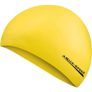 Шапка для плавання Aqua Speed SOFT LATEX 5731 Жовтий (122-18) - Інтернет-магазин спільних покупок ToGether