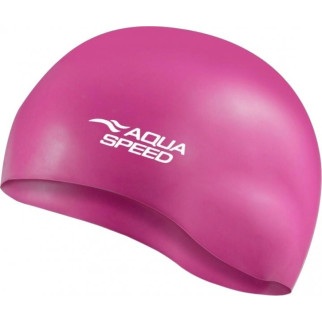 Шапка для плавання Aqua Speed MONO 6203 (111-29) темно-рожевий Уні OSFM (5908217662033) - Інтернет-магазин спільних покупок ToGether