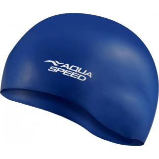 Шапка для плавання Aqua Speed MONO 6194 (111-10) синій Уні OSFM (5908217661944) - Інтернет-магазин спільних покупок ToGether
