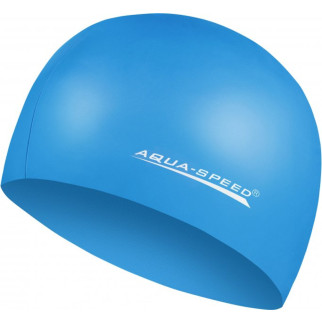Шапка для плавання MEGA 100-23 (100-23)блакитний уні(5908217635532) - Інтернет-магазин спільних покупок ToGether