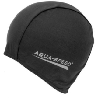 Шапка для плавання Aqua Speed POLYESTER CAP 5762 (091-07) чорний Уні(5908217657626) - Інтернет-магазин спільних покупок ToGether