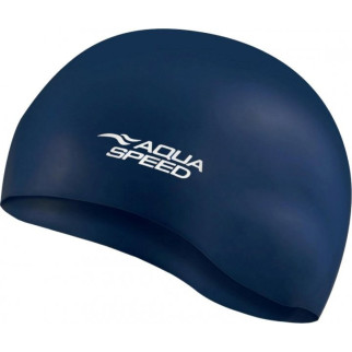 Шапка для плавання Aqua Speed MONO 6198 (111-22) темно-синій Уні OSFM (5908217661982) - Інтернет-магазин спільних покупок ToGether