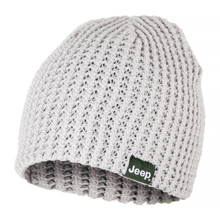 Чоловіча Шапка JEEP REVERSIBLE TRICOT HAT J22W Сірий One size (O102597-J864) - Інтернет-магазин спільних покупок ToGether