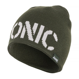 Чоловіча Шапка JEEP ICONIC TRICOT HAT J22W Хакі One size (O102598-E844) - Інтернет-магазин спільних покупок ToGether