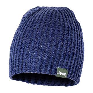 Чоловіча Шапка JEEP REVERSIBLE TRICOT HAT J22W Синій One size (O102597-K876) - Інтернет-магазин спільних покупок ToGether