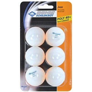М'ячі Donic Jade ball 40+ 6 шт white 618371 - Інтернет-магазин спільних покупок ToGether