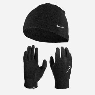 Набір шапка і рукавички NIKE M FLEECE HAT AND GLOVE SET чорний Чол L/XL N.100.2578.082.LX - Інтернет-магазин спільних покупок ToGether