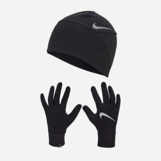 Набір: шапка, рукавички Nike NIKE M FLEECE HAT AND GLOVE SET чорний Чол S/M N.100.2578.082.SM - Інтернет-магазин спільних покупок ToGether