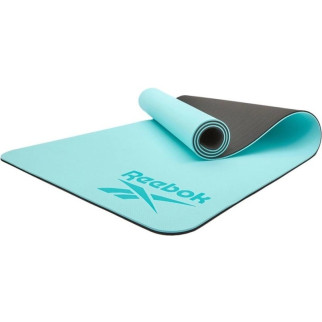 Двосторонній килимок для йоги  Reebok Double Sided 4mm Yoga Mat синій Уні 173 х 61 х 0,4 см RAYG-11042BL - Інтернет-магазин спільних покупок ToGether
