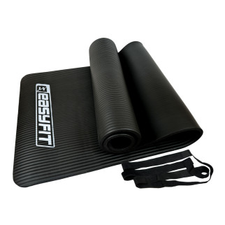 Килимок для фітнесу та йоги EasyFit NBR 10 мм Чорний - Інтернет-магазин спільних покупок ToGether