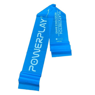 Стрічка-еспандер для фітнесу та реабілітації PowerPlay 4112 0.4мм MediBand Light Синя (6.8 кг) - Інтернет-магазин спільних покупок ToGether