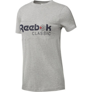 Майка жіноча  Reebok F classic tee medium  grey heather (S BQ2524 S - Інтернет-магазин спільних покупок ToGether