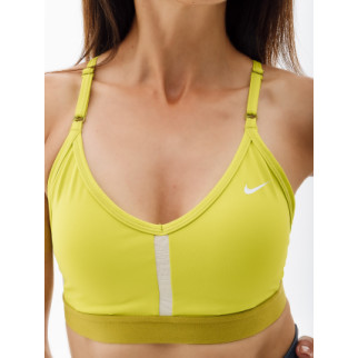 Жіночий Топ Nike W NK INDY BRA V-NECK Салатовий  XS (7dCZ4456-308 XS) - Інтернет-магазин спільних покупок ToGether