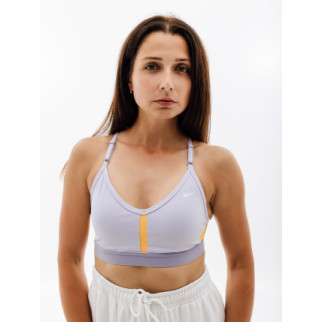 Жіночий Топ Nike W NK INDY BRA V-NECK Фіолетовий XS (7dCZ4456-536 XS) - Інтернет-магазин спільних покупок ToGether