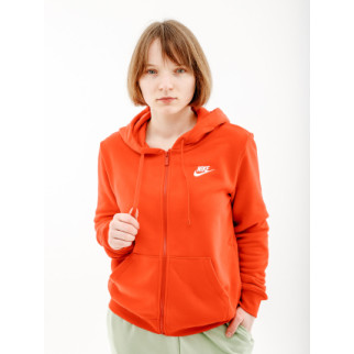 Жіноча Толстовка Nike CLUB HOODIE STD Червоний S (7dDQ5471-657 S) - Інтернет-магазин спільних покупок ToGether