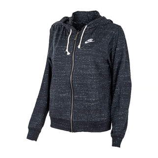 Жіноча Толстовка Nike W NSW GYM VNTG EASY FZ HOODIE Чорний S (DM6386-010 S) - Інтернет-магазин спільних покупок ToGether