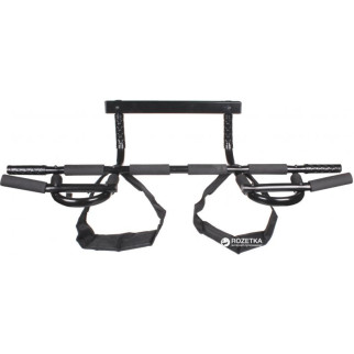 Турнiк для підтягування LiveUP CHIN-UP BAR WITH ARM STRAP чорний 112х28х10см LS3153A - Інтернет-магазин спільних покупок ToGether