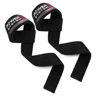 Лямки для тяги Power System PS-3400 Power Straps Black/Red - Інтернет-магазин спільних покупок ToGether