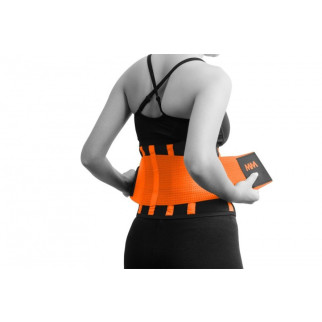 Пояс компресійний MadMax MFA-277 Slimming belt Black/neon orange M - Інтернет-магазин спільних покупок ToGether