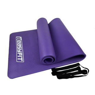 Килимок для фітнесу та йоги EasyFit NBR 10 мм Фіолетовий - Інтернет-магазин спільних покупок ToGether