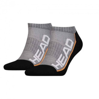 Шкарпетки Head PERFORMANCE SNEAKER 2PPK UNISEX сірий, чорний 35-38 (791018001-235 35-38) - Інтернет-магазин спільних покупок ToGether