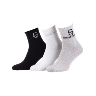Шкарпетки Sergio Tacchini 3-pack 36-41 black/gray/white 13841244-1 - Інтернет-магазин спільних покупок ToGether
