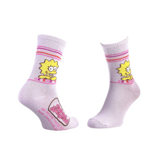 Шкарпетки The Simpsons Lisa Geekazoid 1-pack 35-41 pale pink 13057681-8 - Інтернет-магазин спільних покупок ToGether
