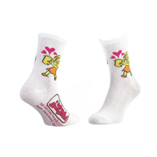 Шкарпетки The Simpsons Lisa And Saxo 1-pack 35-41 white 13057681-2 - Інтернет-магазин спільних покупок ToGether