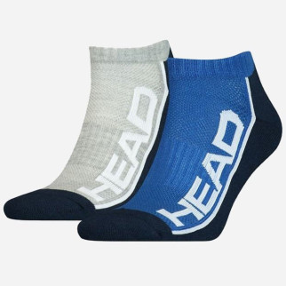 Шкарпетки Head Performance sneaker 2-pack blue/grey Сірий Синій 35/38 (791018001-001) - Інтернет-магазин спільних покупок ToGether
