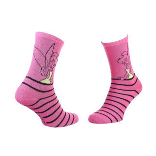 Шкарпетки Disney Fees Bells La Fee  Stripes 1-pack 36-41 pink 13890152-2 - Інтернет-магазин спільних покупок ToGether