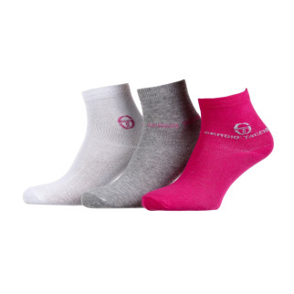 Шкарпетки Sergio Tacchini 3-pack 36-41 white/gray/pink 13896812-2 - Інтернет-магазин спільних покупок ToGether