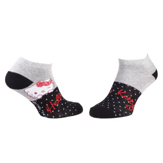 Шкарпетки Hello Kitty Tete Hk  Pois 1-pack 35-41 gray/black 13890712-7 - Інтернет-магазин спільних покупок ToGether