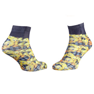 Шкарпетки Looney Tunes Fond Pied De Poule 1-pack 36-41 yellow/blue 17890935-3 - Інтернет-магазин спільних покупок ToGether