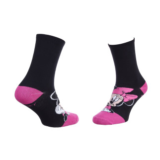 Шкарпетки Disney Minnie Head On Hand 1-pack 36-41 black/pink 13893120-3 - Інтернет-магазин спільних покупок ToGether
