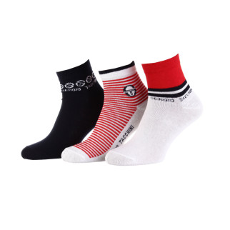 Шкарпетки Sergio Tacchini 3-pack 36-41 white/red/black 13898215-2 - Інтернет-магазин спільних покупок ToGether