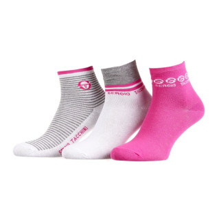 Шкарпетки Sergio Tacchini 3-pack 36-41 pink/white/gray 13150194-2 - Інтернет-магазин спільних покупок ToGether
