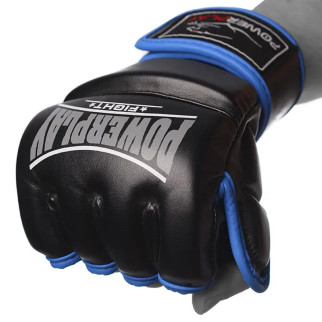 Рукавиці для MMA PowerPlay 3058 Чорно-Сині XL - Інтернет-магазин спільних покупок ToGether