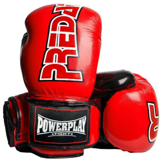 Боксерські рукавиці PowerPlay 3017 Predator Червоні карбон 16 унцій - Інтернет-магазин спільних покупок ToGether