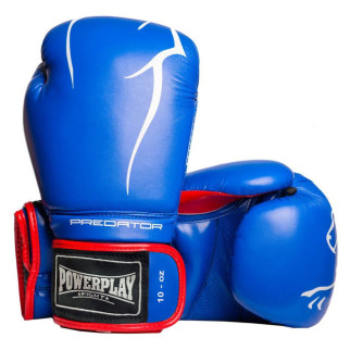 Боксерські рукавиці PowerPlay 3018 Jaguar Сині 16 унцій - Інтернет-магазин спільних покупок ToGether