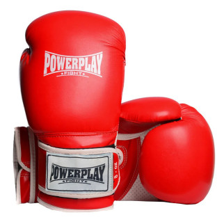 Боксерські рукавиці PowerPlay 3019 Challenger Червоні 8 унцій - Інтернет-магазин спільних покупок ToGether