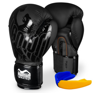 Боксерські рукавиці Phantom Germany Eagle Black 16 унцій (капа в подарунок) - Інтернет-магазин спільних покупок ToGether