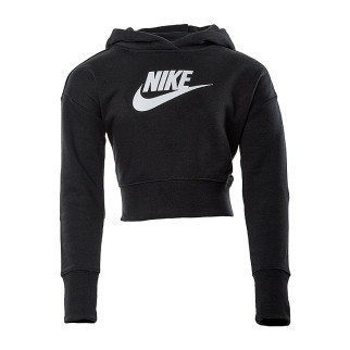 Дитяче Худі Nike G NSW CLUB FT CROP HOODIE HBR Чорний 146-156 (7dDC7210-010 146-156) - Інтернет-магазин спільних покупок ToGether