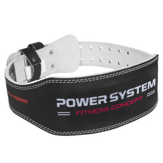 Пояс для важкої атлетики Power System PS-3100 Power шкіряний Black M - Інтернет-магазин спільних покупок ToGether