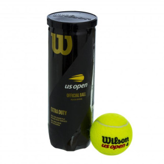 М'ячі для тенісу Wilson US Open 3-ball Жовтий (WRT106200) - Інтернет-магазин спільних покупок ToGether