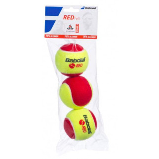 М'ячі для тенісу Babolat RED Felt 3 ball 3324921161273 - Інтернет-магазин спільних покупок ToGether