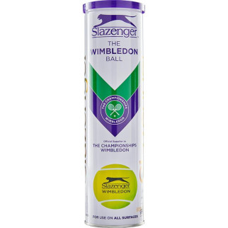 М'ячі для теннісу Slazenger Wimbledon Ultra-Vis + Hydroguard 4B 745053-13 - Інтернет-магазин спільних покупок ToGether