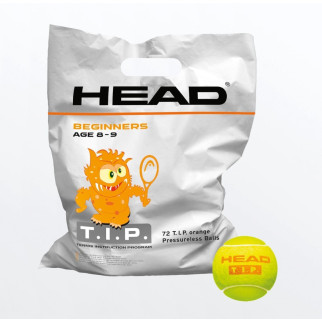 М'ячі для тенісу Head TIP orange polybag 72 balls 578270 - Інтернет-магазин спільних покупок ToGether