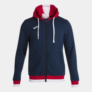 Чоловіча спортивна кофта Joma CONFORT II ZIP-UP HOODIE синій,червоний M 101963.336 M - Інтернет-магазин спільних покупок ToGether