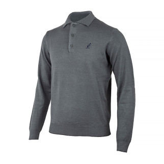 Чоловіча Кофта AUSTRALIAN Sweater Polo Neck Сірий S (LSUMA0013-022 S) - Інтернет-магазин спільних покупок ToGether